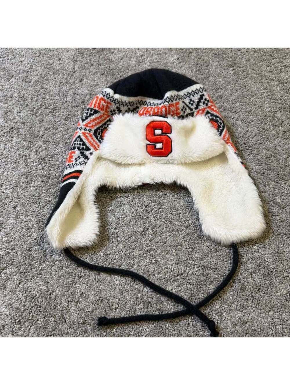 New Era Syracuse University Orange Trapper Hat